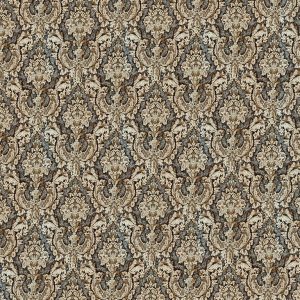 پارچه مبلی شانل سه گل جسیکا مشکی کرم 0801